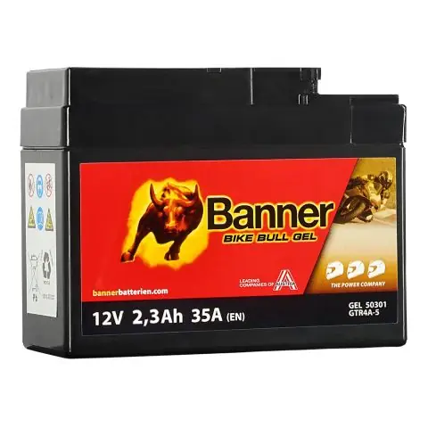 Fynd Banner Bike Bull GEL GEL50301 Startbatteri